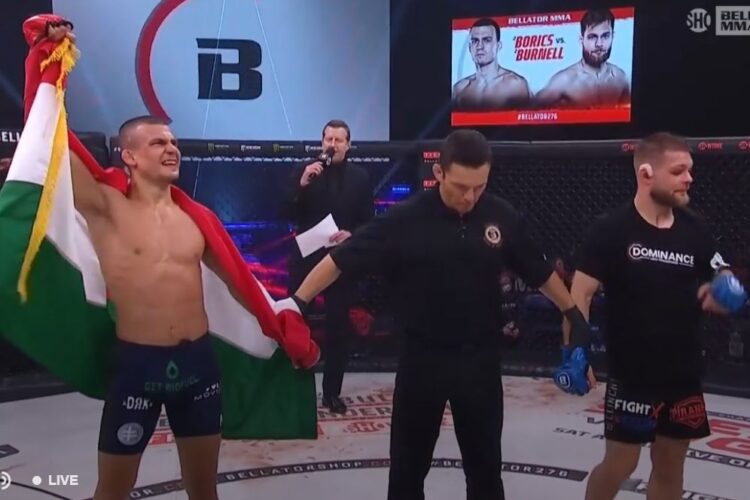 Megcsinálta! Borics Ádám egy körömrágós meccsen győzte le Mads Burnell-t