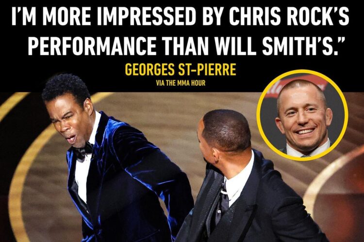 GSP-t jobban lenyűgözte Chris Rock álla, mint Will Smith pofonja