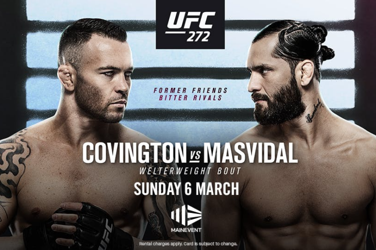 Itt tudod visszanézni a UFC 272: Covington vs. Masvidal gála meccseit