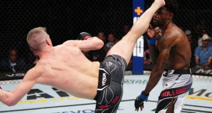 Wonderboy TKO-val győzte le Kevin Hollandot az est legjobb bunyóján!