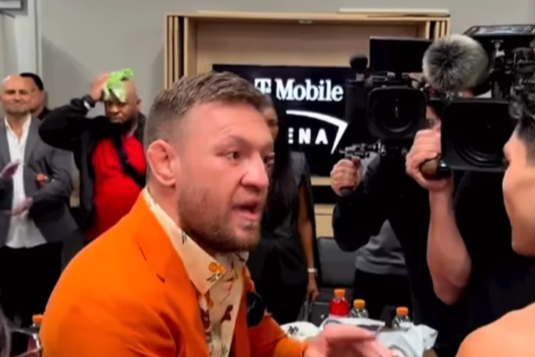 Conor McGregor szép lelkesítő beszédet mondott Ryan Garciának