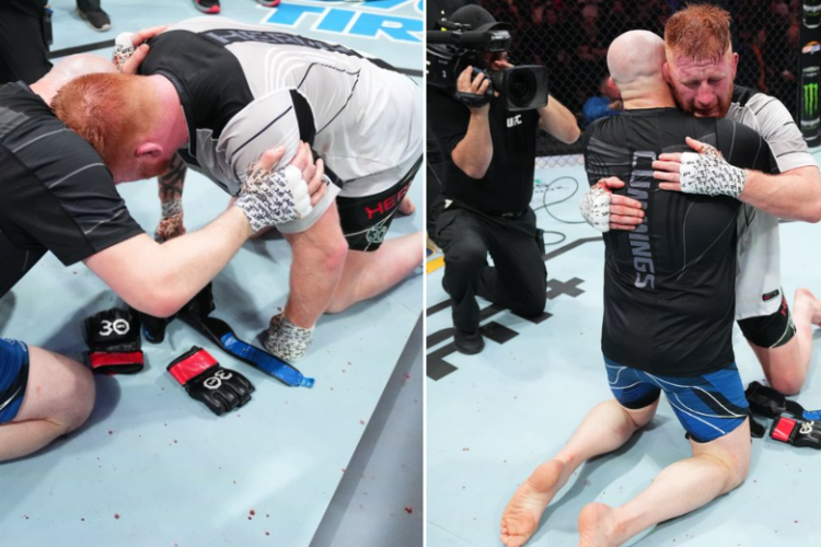 Ilyen még nem volt: mindkét bunyós ott helyben visszavonult a UFC-mérkőzésük után