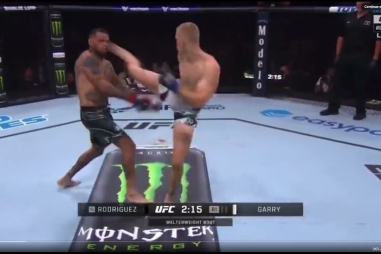 Ian Garry az elsőben kivégezte Daniel Rodriguezt egy szenzációs fejrúgással!