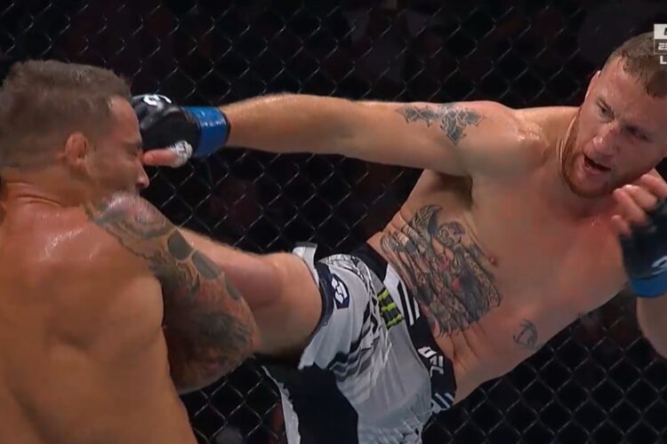 Justin Gaethje fejrúgással KO-zta Dustin Poiriert, ő az új BMF!