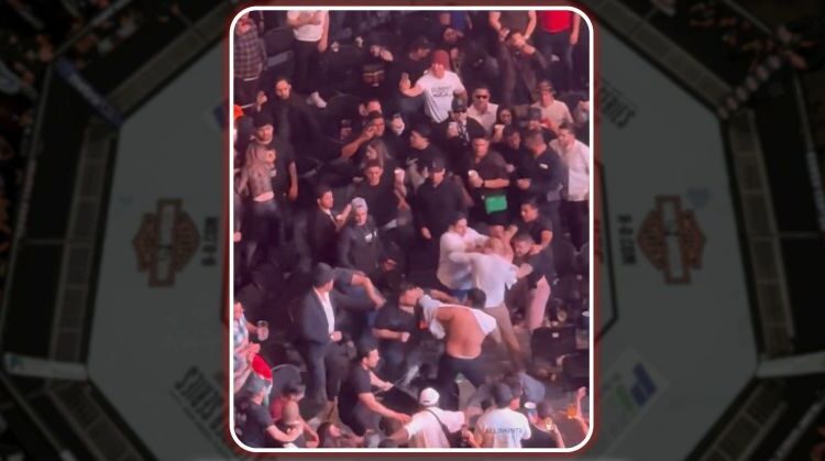 Erre a horogra még Pereira is büszke lenne - óriási KO a mexikói UFC gála egyik nézőjétől