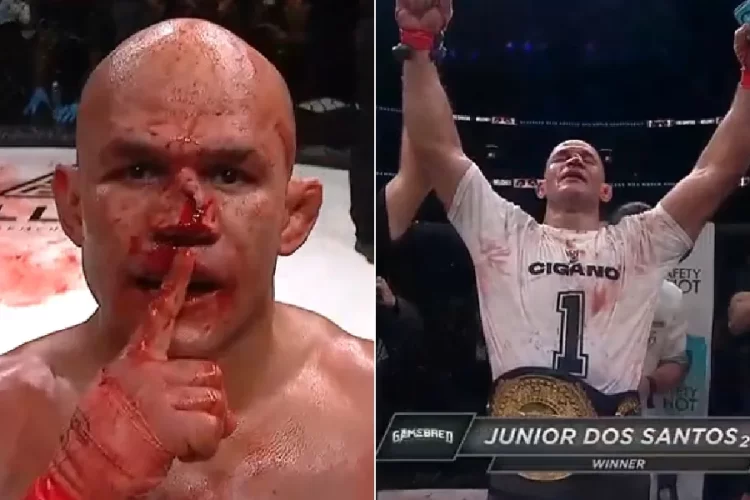 Junior dos Santos a pusztakezes MMA nehézsúlyú világbajnok!