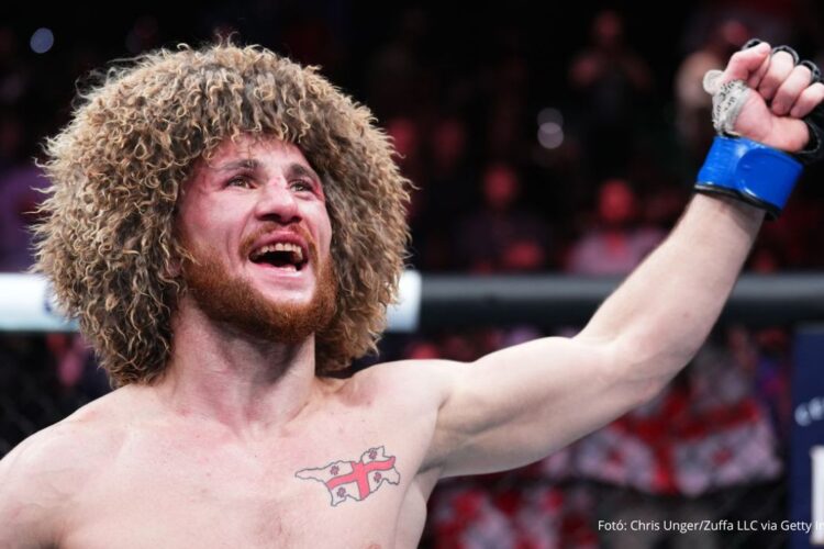 Merab Dvalishvili a hivatalos beugróember a UFC 299-re!