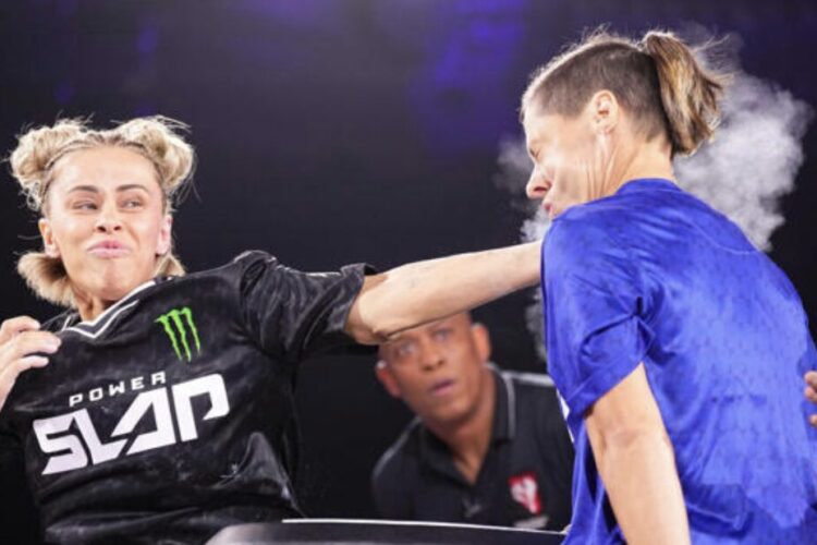 Paige VanZant kétszer is a földre küldte ellenfelét a Power Slap-ben