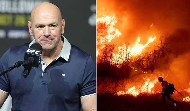 A pusztító tűz miatt áthelyezhetik a UFC 311-et Las Vegasba