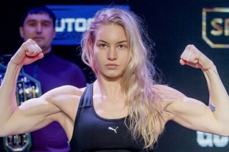 A UFC megvált a férjét felpofozó amazontól, Victoria Dudakovától