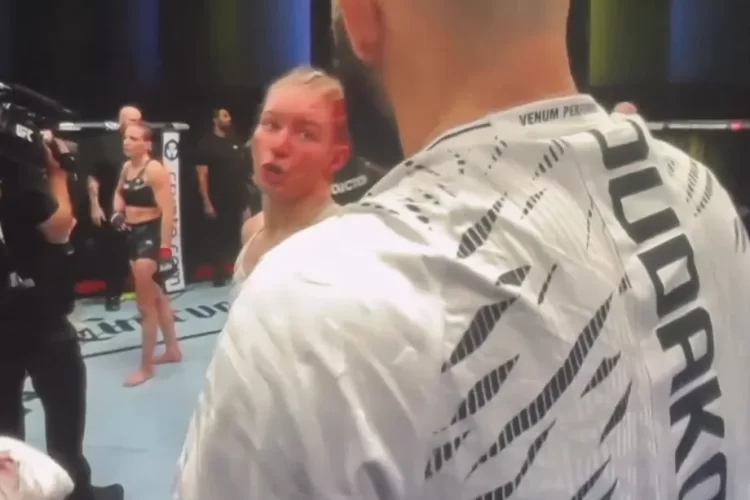 Felpofozta edzőjét a UFC fighter, aki kikapott a Dern vs. Ribas 2 gálán