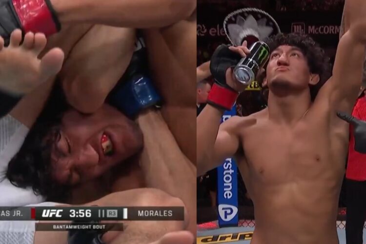 Eszméletlen szoros fojtásból jött ki, majd pontozással győzött Raul Rosas Jr - TDMG