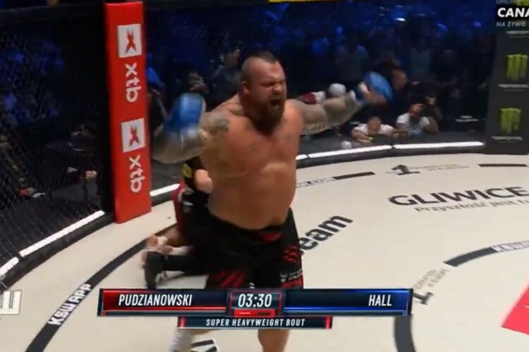 Eddie Hall villámgyorsan elintézte Mariusz Pudzianowskit - TDMG