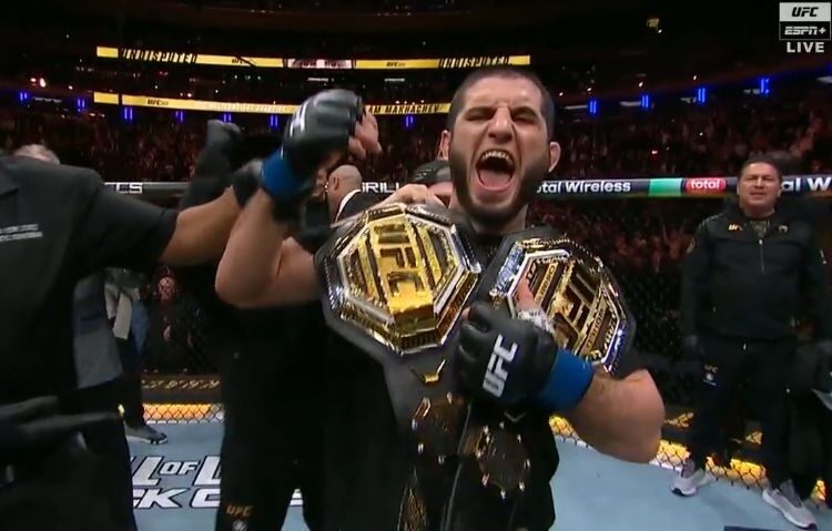 Islam Makhachev ellenállás nélkül győzte le JDM-et, ő az új váltósúlyú UFC-bajnok