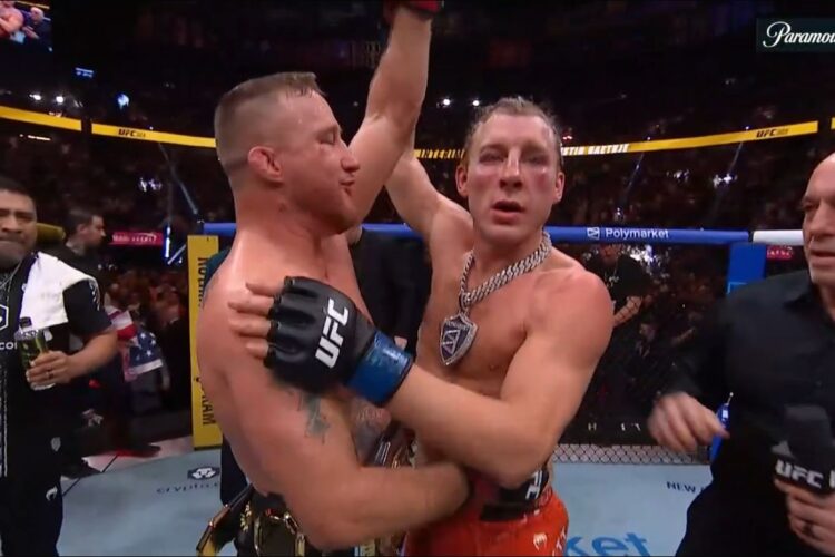 Justin Gaethje egy elképesztően varázslatos meccsen győzte le Paddy Pimblettet