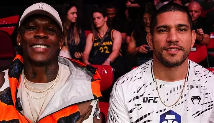 Israel Adesanya szívmelengető üzenetet kapott Pereirától a hétvégi meccse előtt