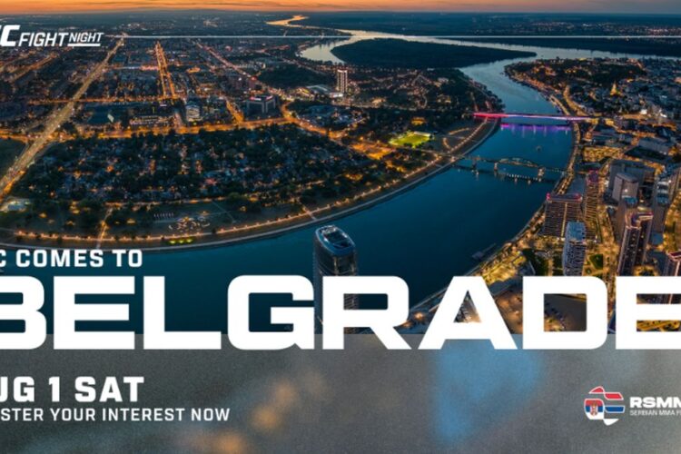 Szerbiában rendez gálát a UFC, a fennálása óta most először!