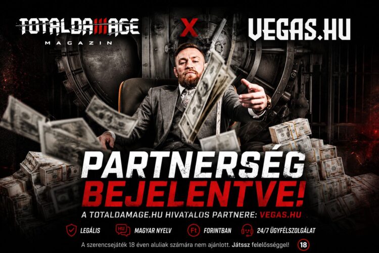 Szintet lép a TOTALDAMAGE: hivatalos Vegas.hu partnerek lettünk!