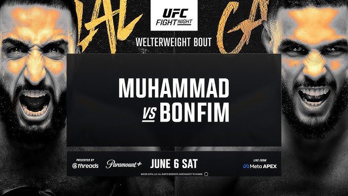 UFC Vegas 118: Muhammad vs. Bonfim főprogram oddsok, elemzések és tippek