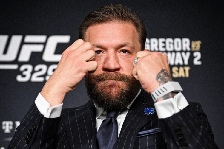 Conor McGregor durván beszólt Justin Gaethje-nek: 'Egy kib*szott csöves vagy'