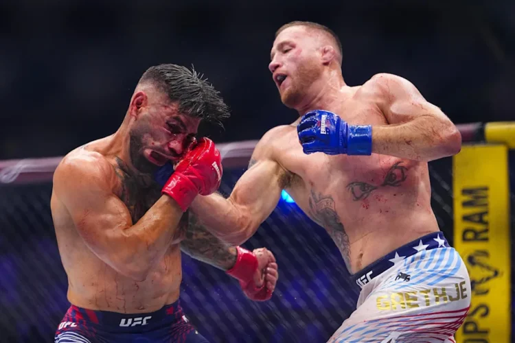 Justin Gaethje még mindig lábadozik a UFC White House után, 2027-ig nem tér vissza