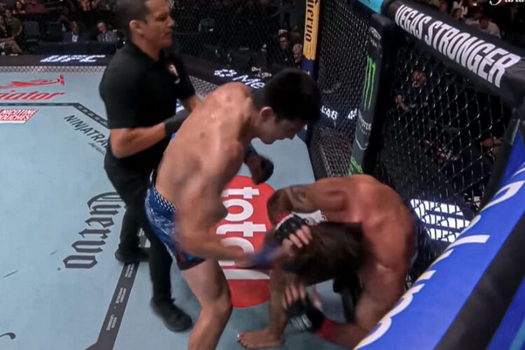 Daniel Cormier nekiment Billy Ray Goff sarkának Ty Miller elleni TKO-ja után