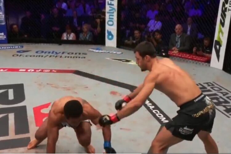 Usman Nurmagomedov az első menetben kiütötte Archie Colgant - irány a UFC?!